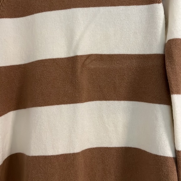 Anthropologie Brown and White Sweater - Picture 2 of 3
